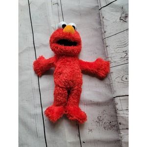 Sesame Street 2016 Hasbro TICKLE ME ELMO 14” Works Great! Giggles Talks Vibrates